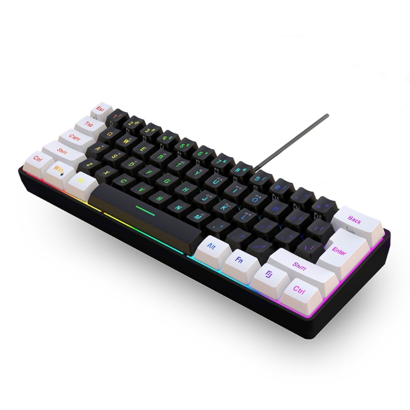 Gaming Keyboard And Mouse For Xbox - لوحة مفاتيح ألعاب صغيرة سلكية USB