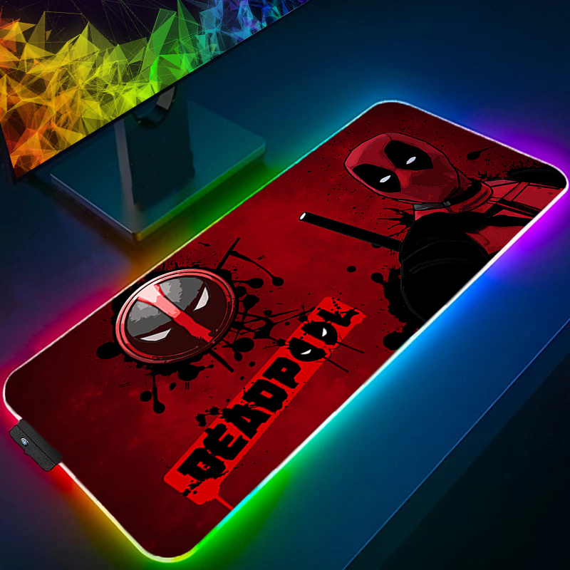 Gaming Keyboard Best - لوحة ماوس LED للألعاب بإضاءة خلفية