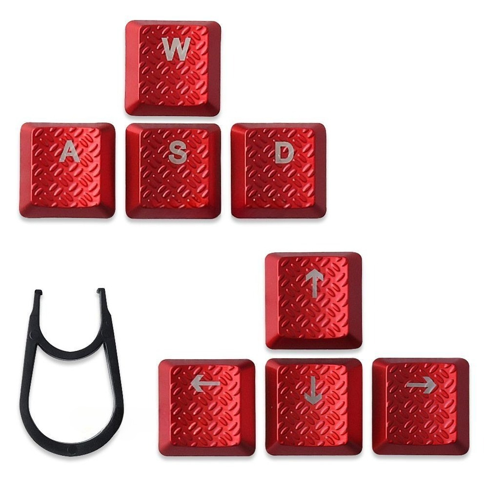 Gaming Keyboard Tkl - أغطية مفاتيح حمراء شفافة قابلة للتخصيص