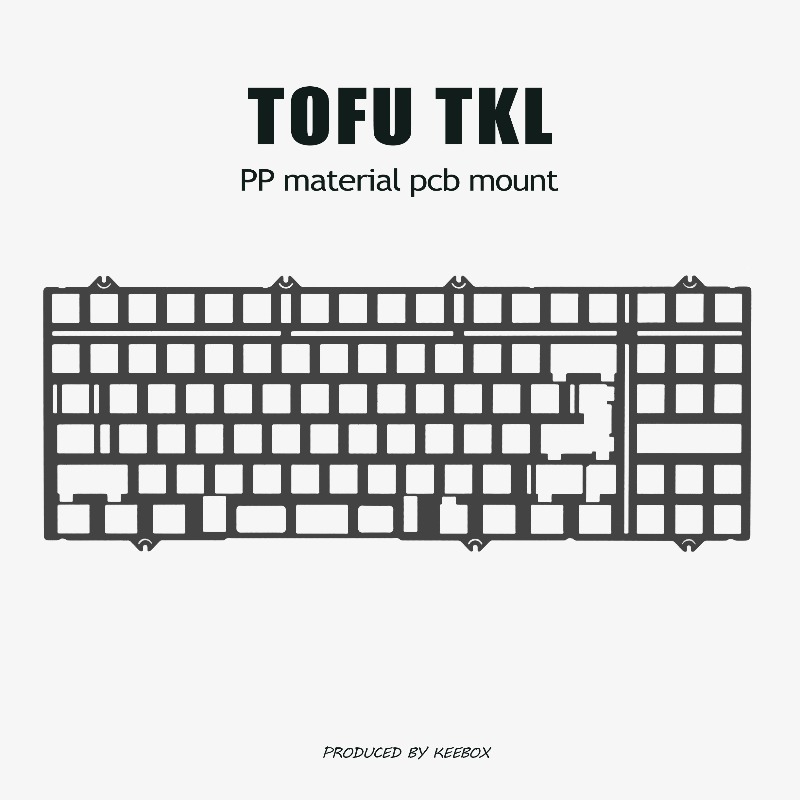 Gaming Keyboard Tkl - لوحة تحديد موضع لوحة المفاتيح TOFU