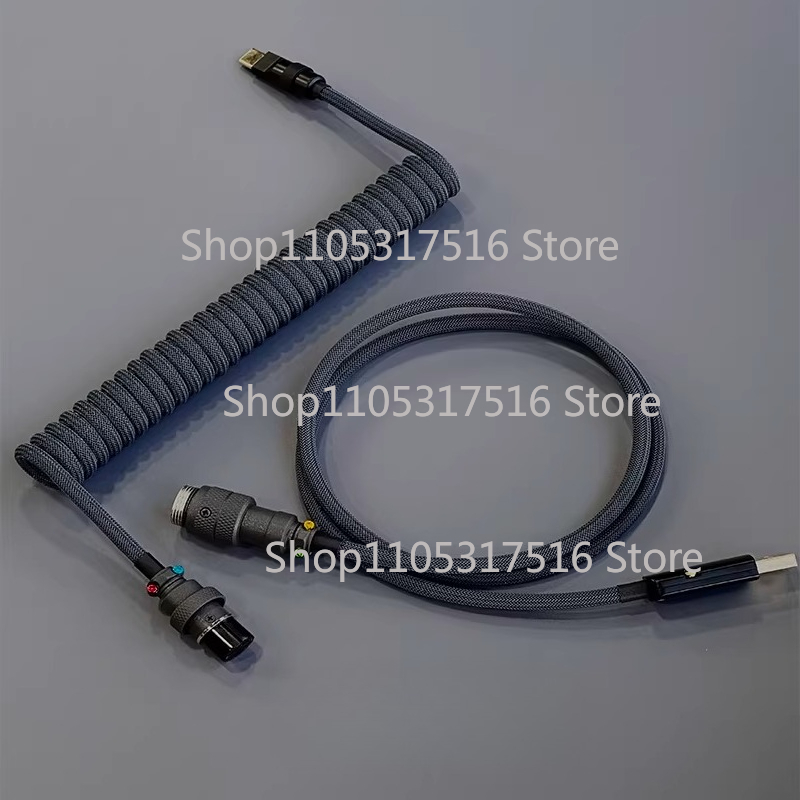 Aviator Connector Kit - كابل توصيل حلزوني مخصص للوحة المفاتيح