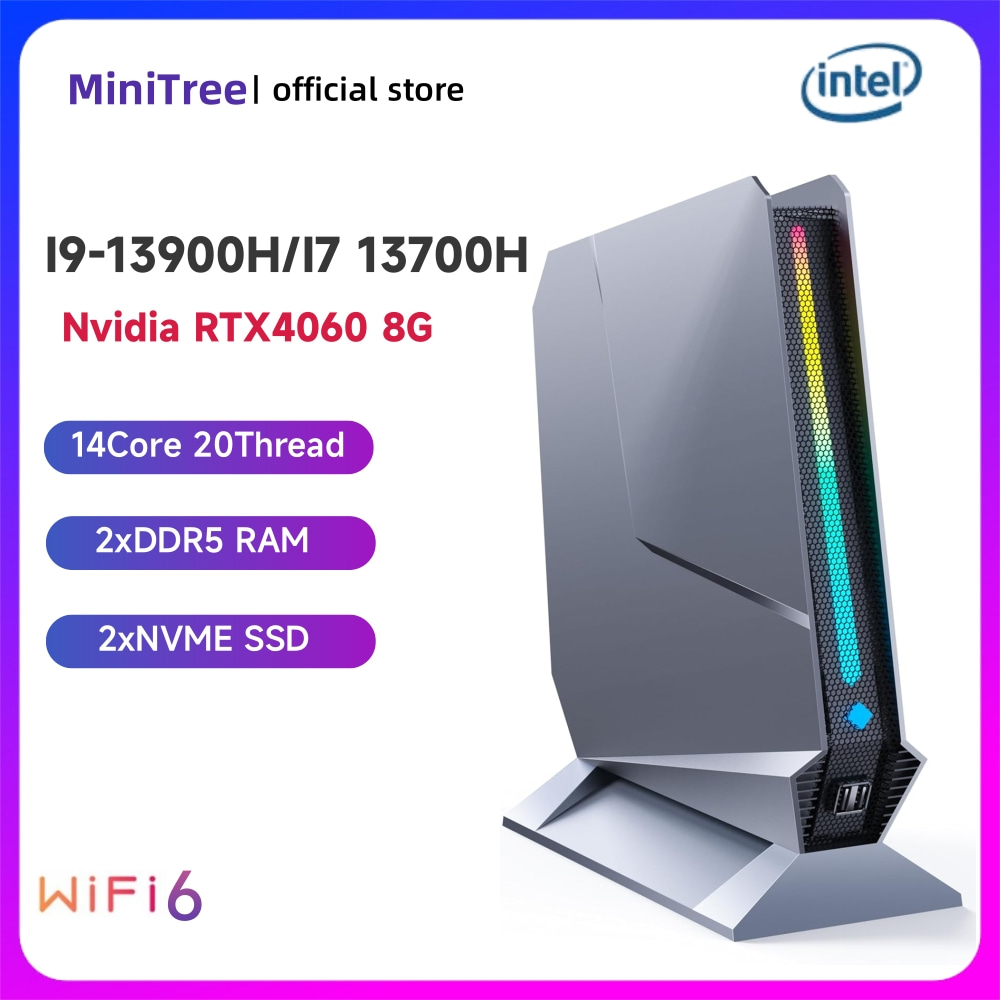Intel Cpu Core I7 - كمبيوتر مكتبي صغير للألعاب، معالج كور