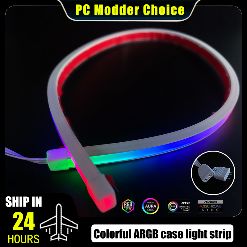 Rgb Underglow Strip - شريط إضاءة LED لتزيين هيكل الكمبيوتر