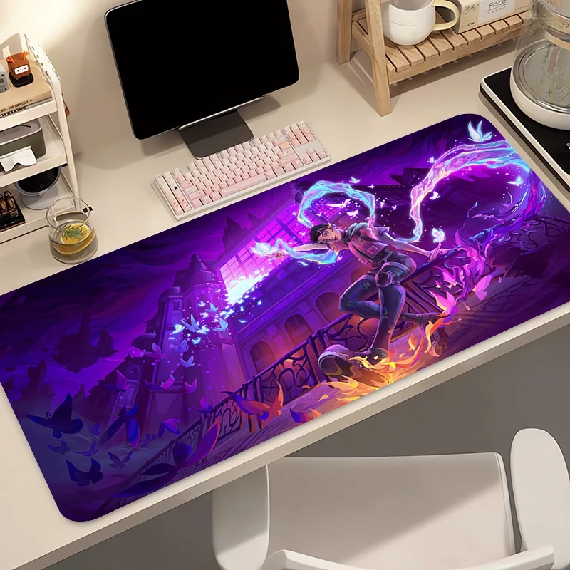 Gaming Keyboard Best - لوحة ماوس للألعاب بتصميم أنمي للكمبيوتر،