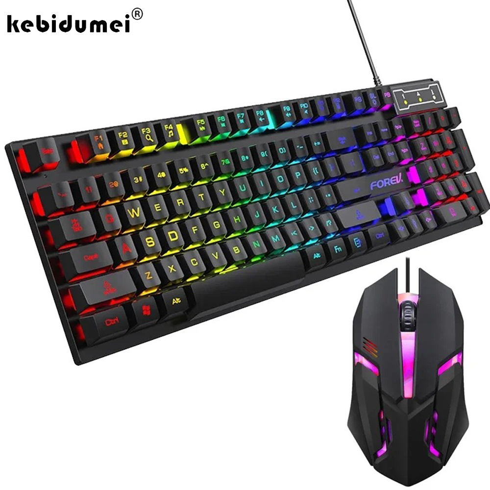 Gaming Keyboard And Mouse For Xbox - كيبيدومي لوحة مفاتيح ميكانيكية بإضاءة خلفية