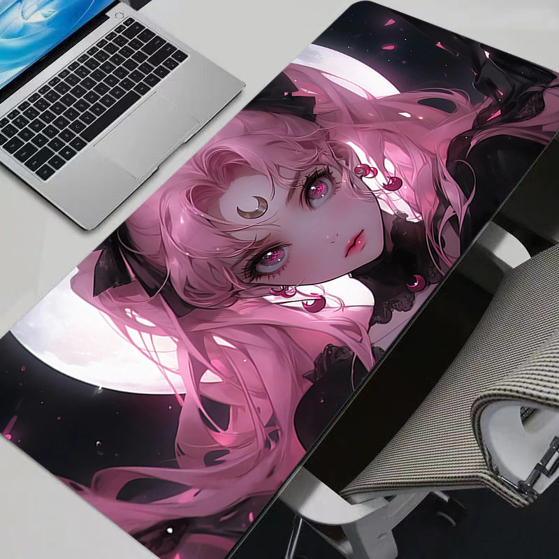 Gaming Keyboard Best - منصات الماوس S-حار القمر أنيمي ماوس
