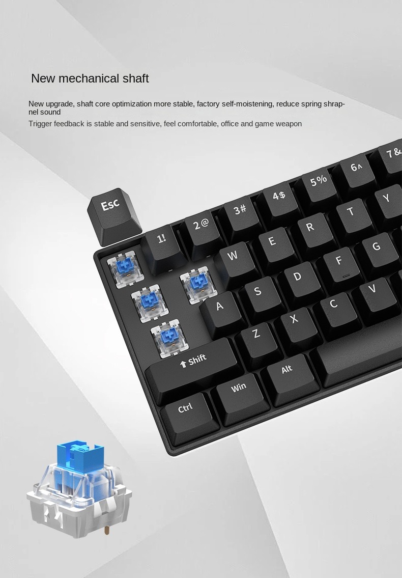 لوحة مفاتيح ألعاب ميكانيكية بي - مراجعة Gaming Keyboard And Mouse For Xbox وسعره