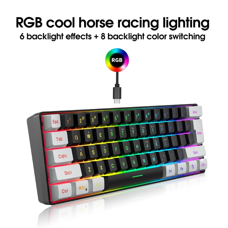 لوحة مفاتيح ألعاب صغيرة سلكية  - مراجعة Gaming Keyboard And Mouse For Xbox وسعره