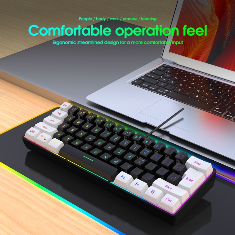 لوحة مفاتيح ألعاب صغيرة سلكية  - مراجعة Gaming Keyboard And Mouse For Xbox وسعره