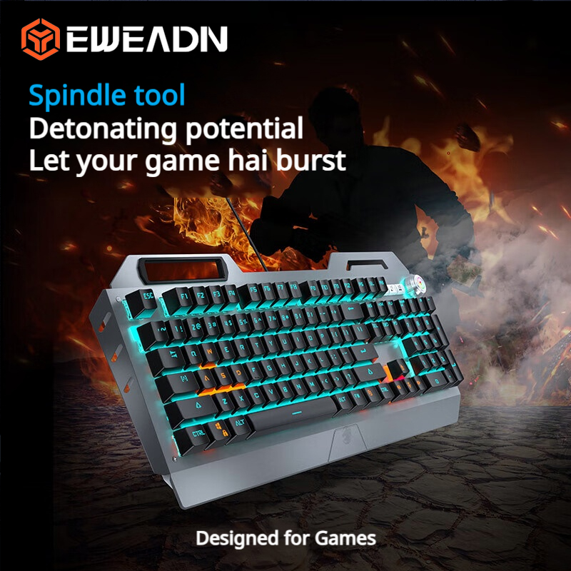 لوحة مفاتيح ميكانيكية EWEADN T - مراجعة Gaming Keyboard Corsair وسعره