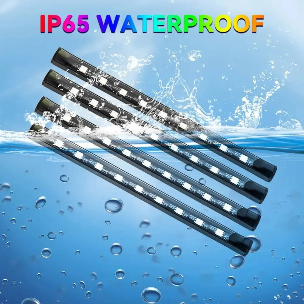 أضواء LED داخلية للسيارة بـ 48 - مراجعة Rgb Underglow Strip وسعره