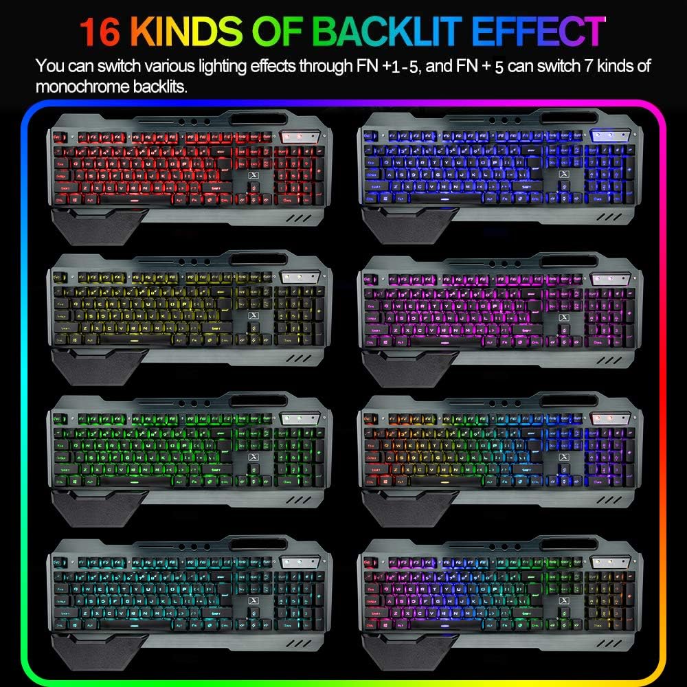 مجموعة لوحة مفاتيح وماوس لاسلك - مراجعة Gaming Keyboard And Mouse For Xbox وسعره