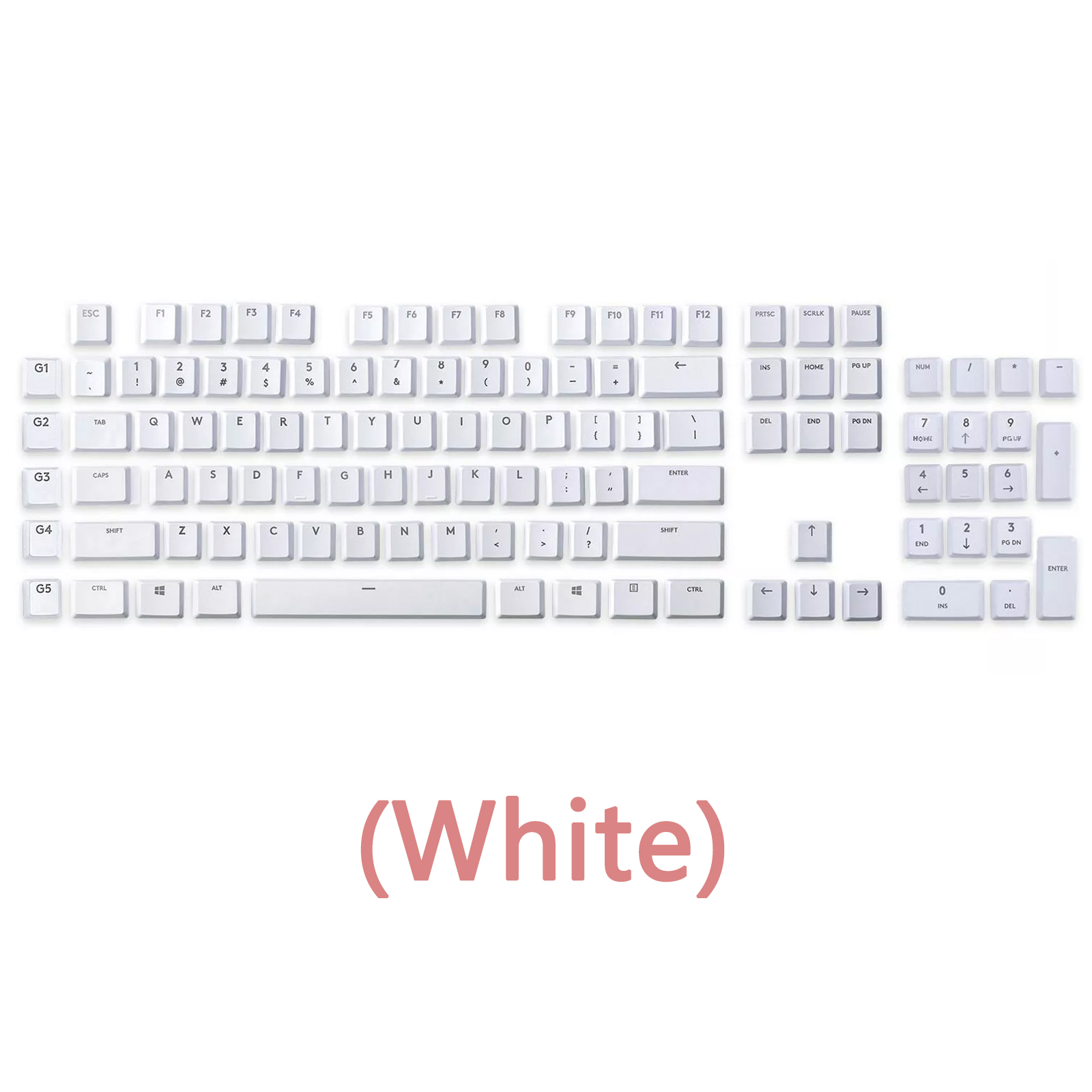 مجموعة كاملة من أغطية المفاتيح - مراجعة Gaming Keyboard Tkl وسعره