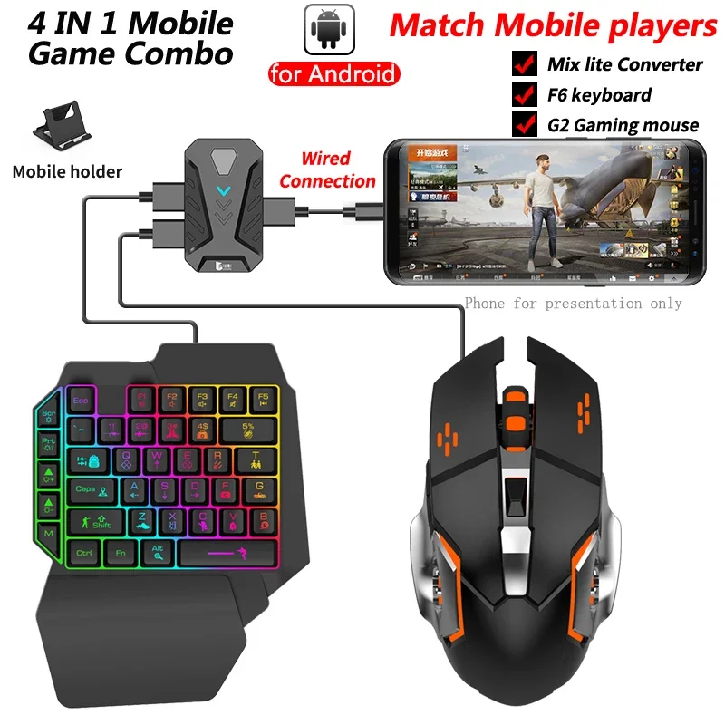 متوفر في المخزون: جهاز تحكم Mi - مراجعة Gaming Keyboard Mobile وسعره