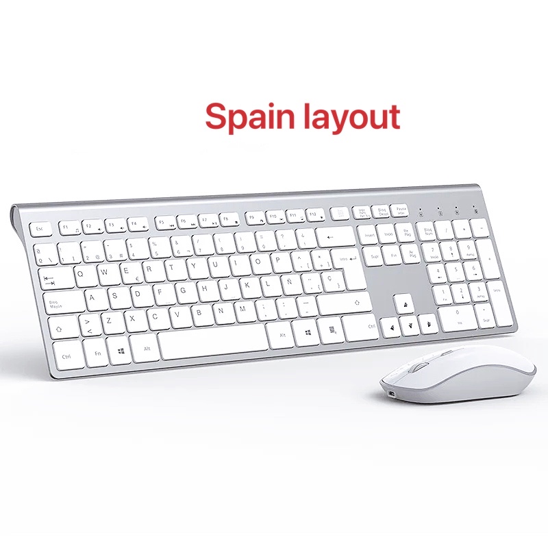 مجموعة لوحة مفاتيح وماوس صامتة - مراجعة Gaming Keyboard Ergonomic وسعره