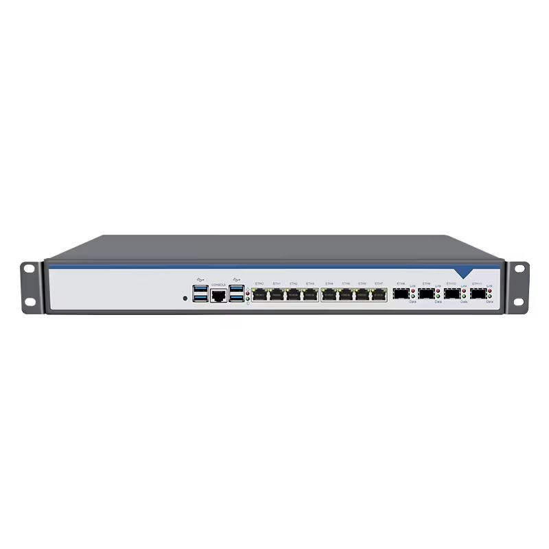 جهاز راوتر VPN بحاجز حماية 1U  - مراجعة Intel Cpu Core I7 وسعره