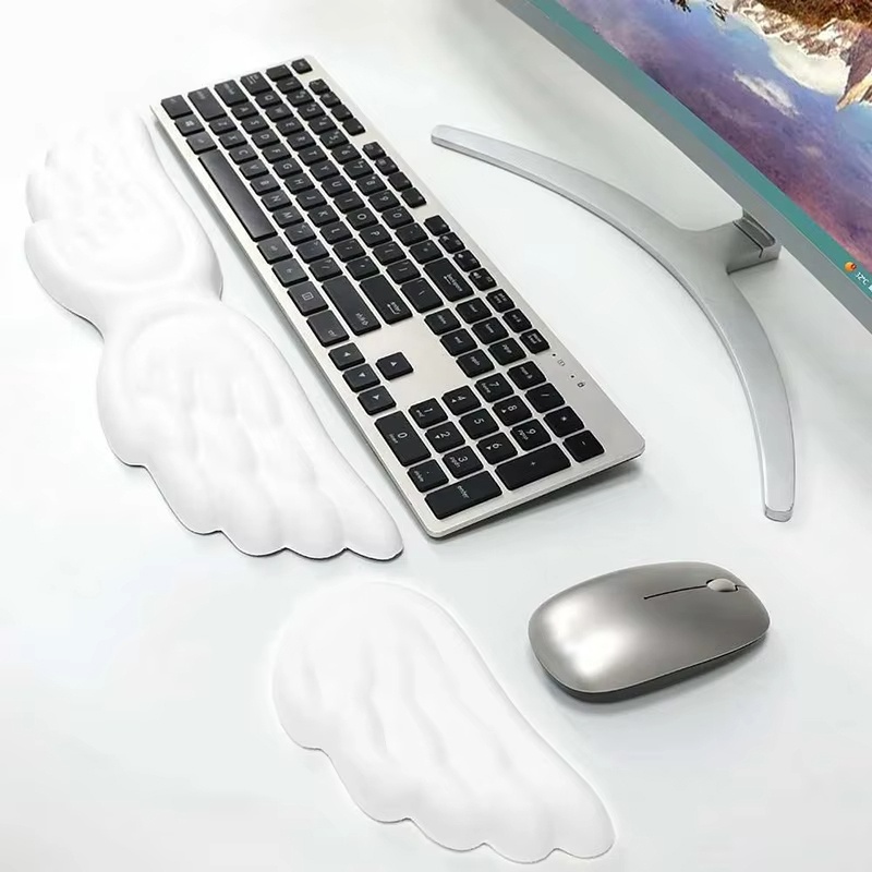 مسند معصم للوحة المفاتيح والما - مراجعة Gaming Keyboard Ergonomic وسعره