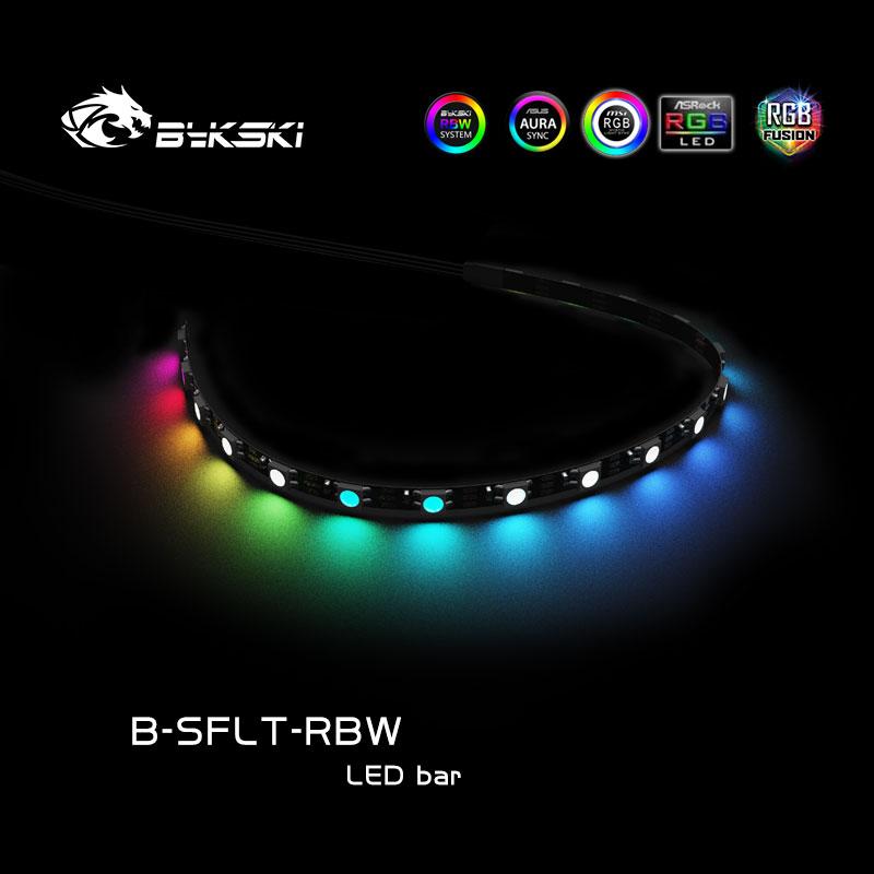 Bykski 5 فولت 3pin A-RGB شريط  - مراجعة Rgb Underglow Strip وسعره
