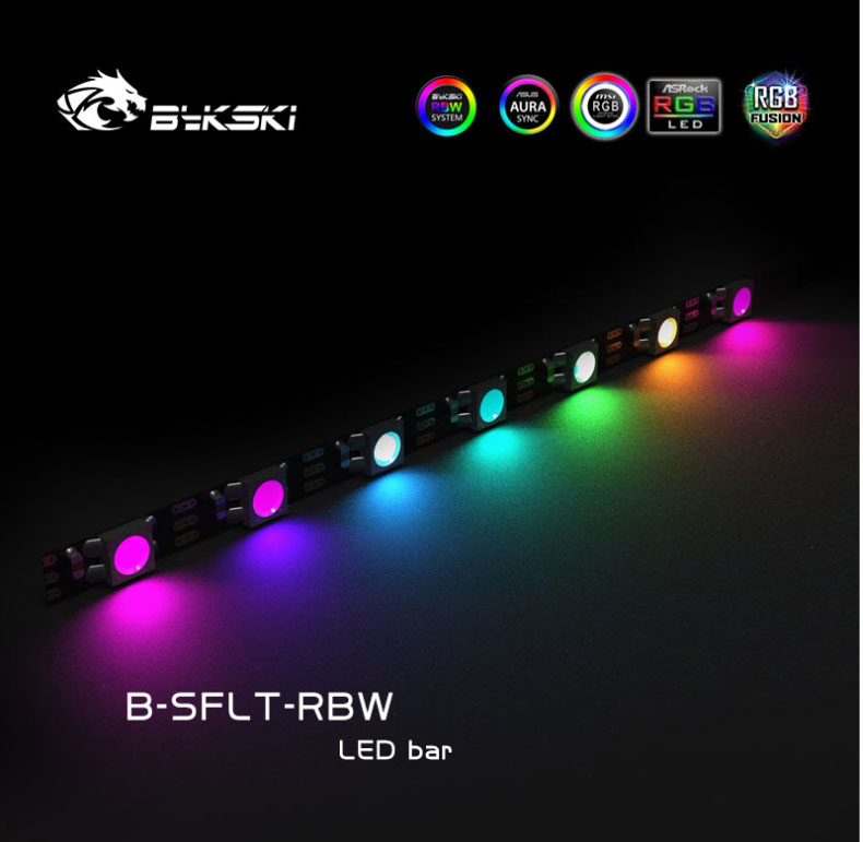Bykski 5 فولت 3pin A-RGB شريط  - مراجعة Rgb Underglow Strip وسعره