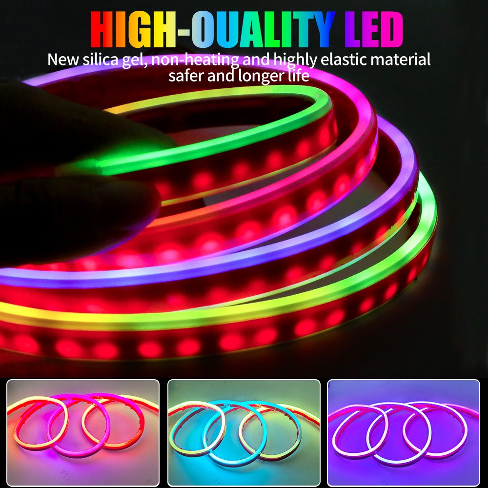 RGB المسح الديناميكي بدء تشغيل - مراجعة Rgb Underglow Strip وسعره