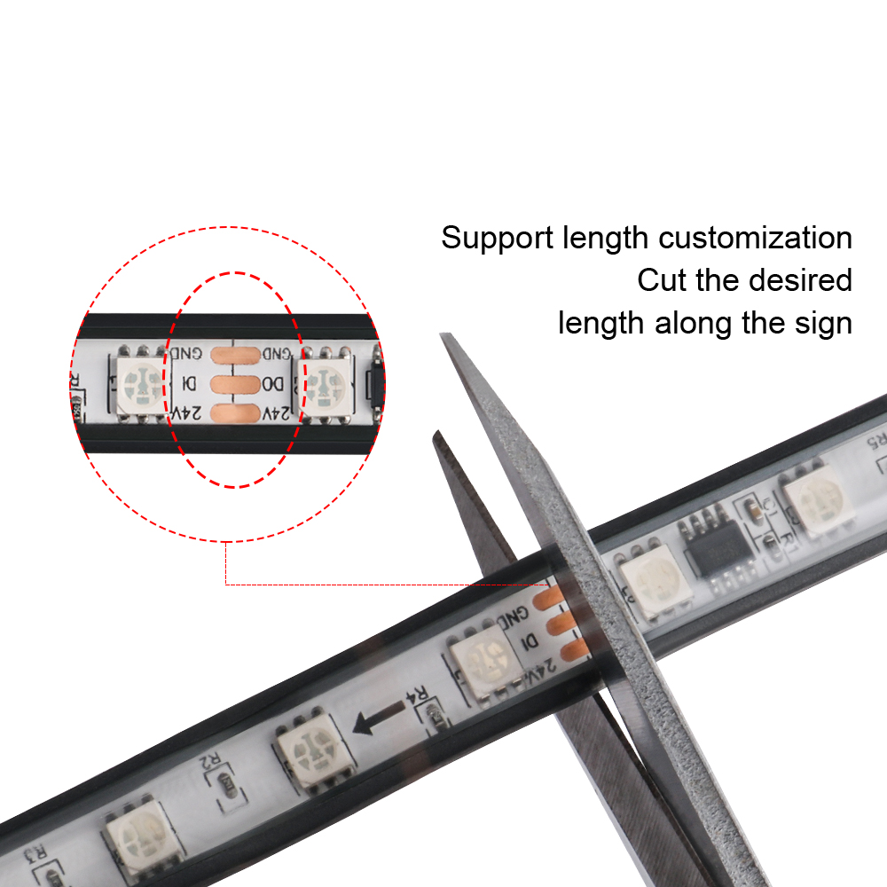أشرطة إضاءة LED للشاحنات 12 فو - مراجعة Rgb Underglow Strip وسعره