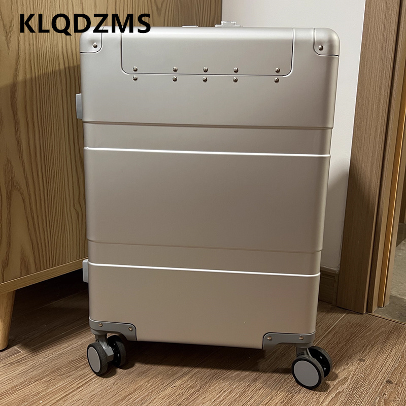 حقيبة سفر KLQDZMS بفتحة أمامية - مراجعة Aluminum Case 65 وسعره