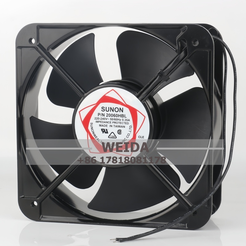 20060HBL الأصلي SUNON 200V AC2 - مراجعة Aluminum Case 65 وسعره