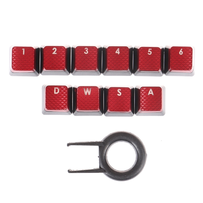 10 مفاتيح بإضاءة خلفية أغطية م - مراجعة Gaming Keyboard Corsair وسعره