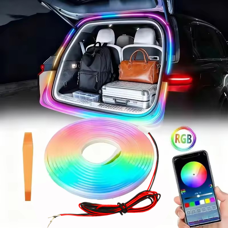 شريط إضاءة LED RGB لصندوق السي - مراجعة Rgb Underglow Strip وسعره