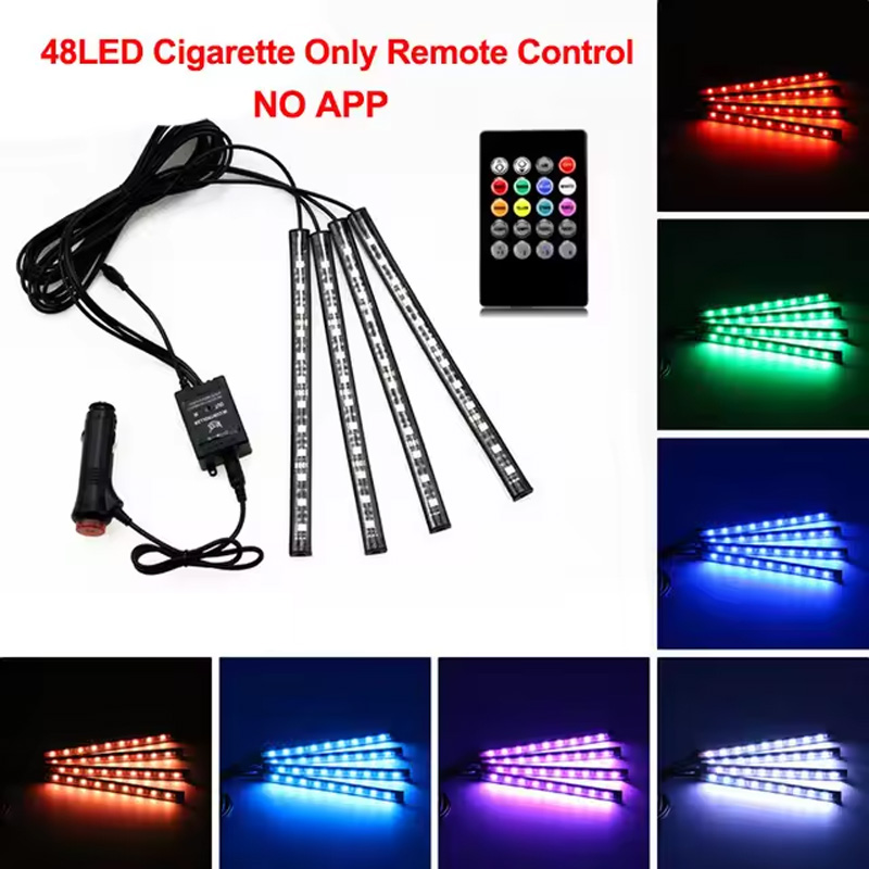 أضواء محيطة عالمية للسيارة بـ  - مراجعة Rgb Underglow Strip وسعره