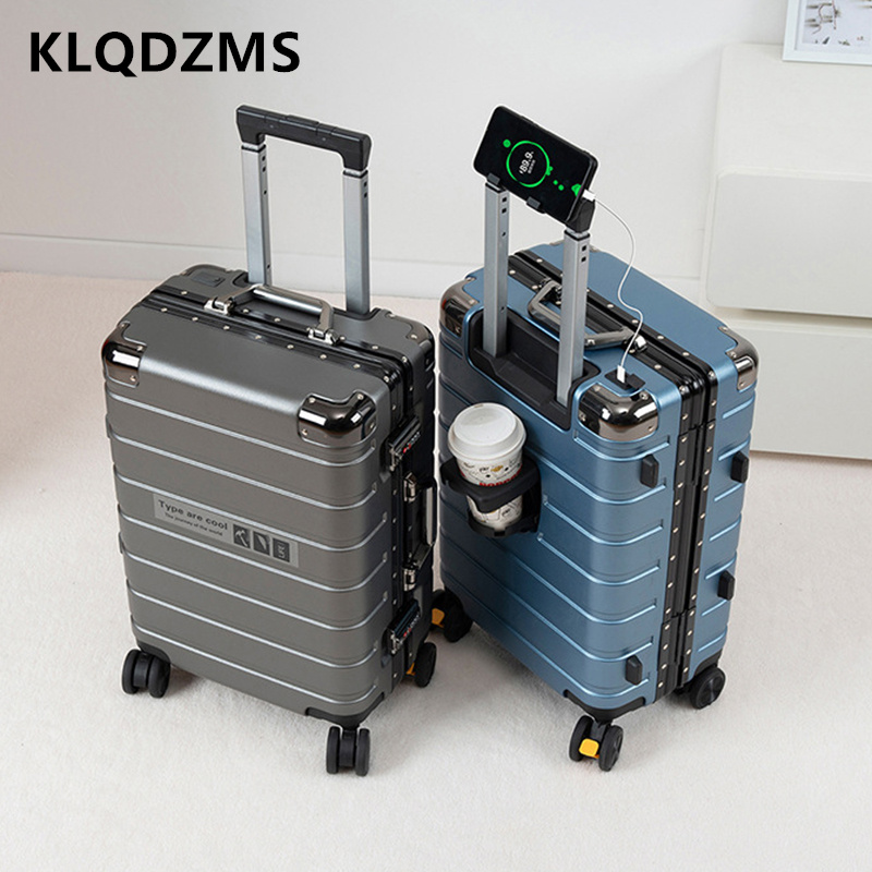 حقيبة سفر بإطار ألومنيوم من KL - مراجعة Aluminum Case 65 وسعره